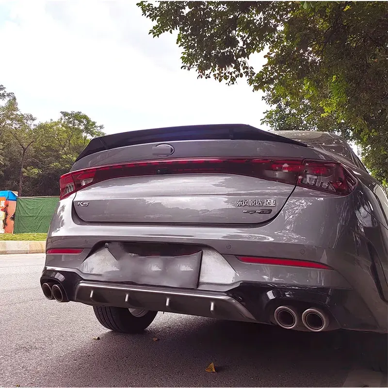 Alerón trasero KIA K5 GT 2020-2024 ABS negro - imagen 2