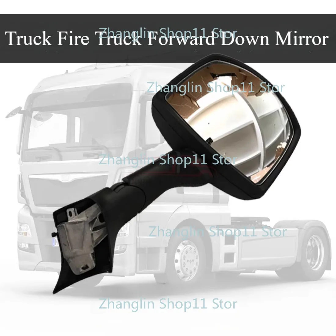 Espejo retrovisor gran angular delantero MAN TGS/TGX/TGM - imagen 5