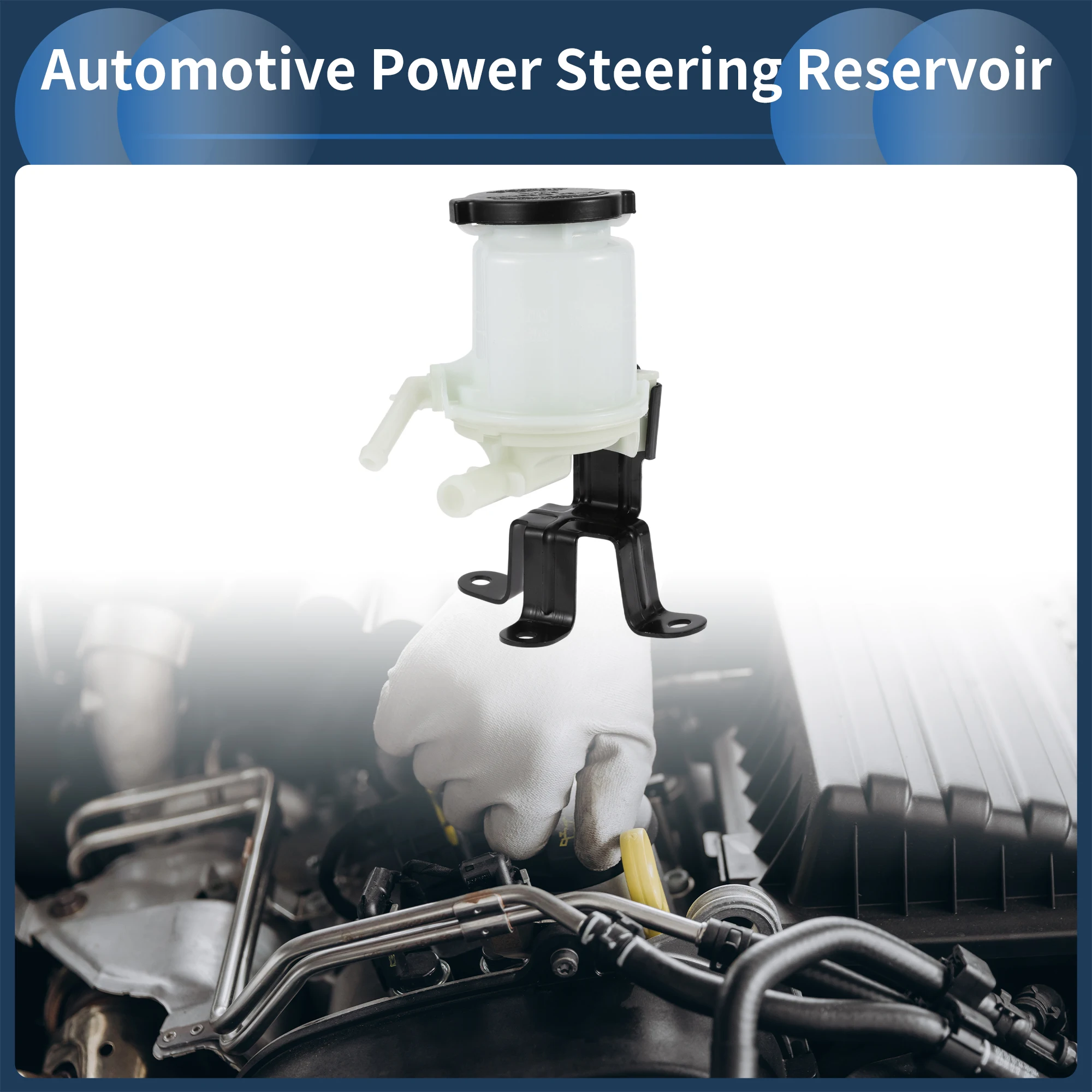 Depósito de dirección asistida para vehículo UXCELL, tanque de dirección asistida automático No. 4436060321   Para Toyota 4Runner 6 Cyl 4.0L 2010-2022 - imagen 2
