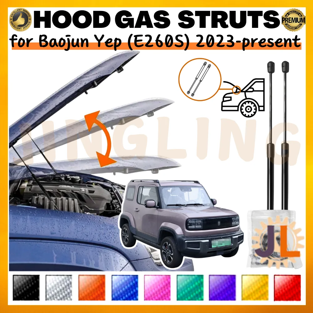 Kit soportes de capó para Baojun Yep E260S 2023