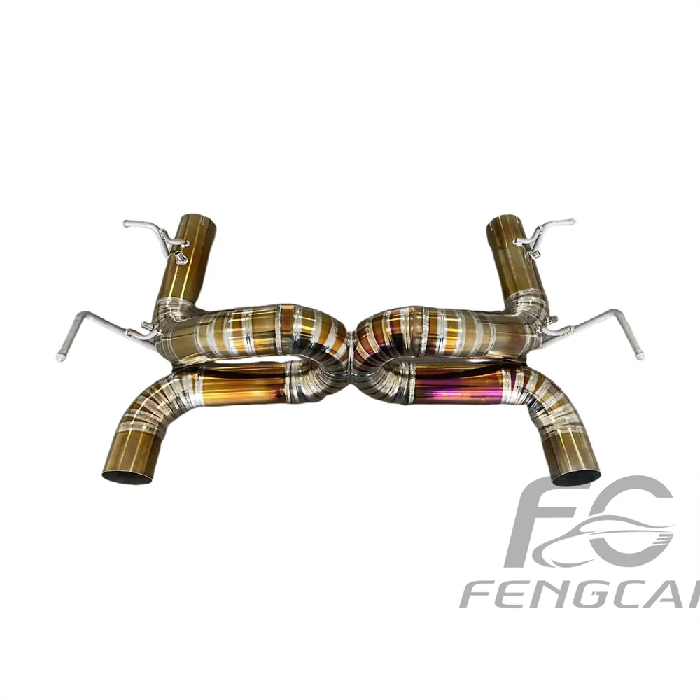 Escape catback de titanio para Ferrari F8 3.9T 2019-2024 - imagen 2