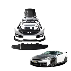 Kit fibra carbono capó y parachoques Nissan GT-R R35 Nismo
