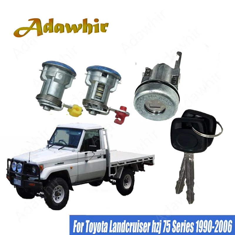 Kit cerraduras y bombín encendido con llaves – Toyota Land Cruiser 75
