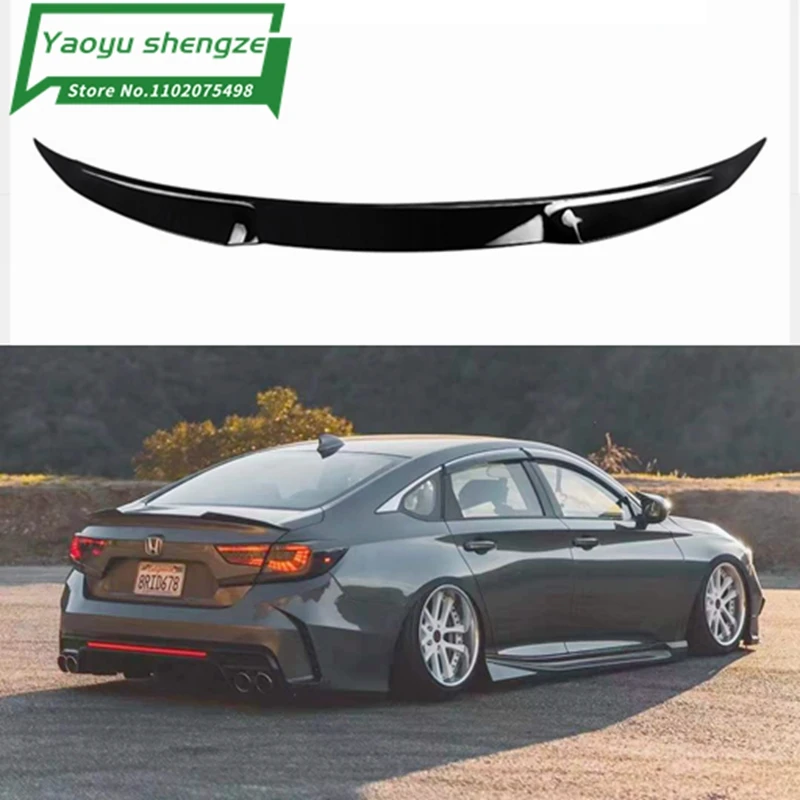 Alerón trasero M4 negro brillante – Honda Accord 10ª gen 2018-2021 - imagen 2