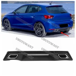 Difusor trasero FR negro mate Seat Ibiza MK5 6F
