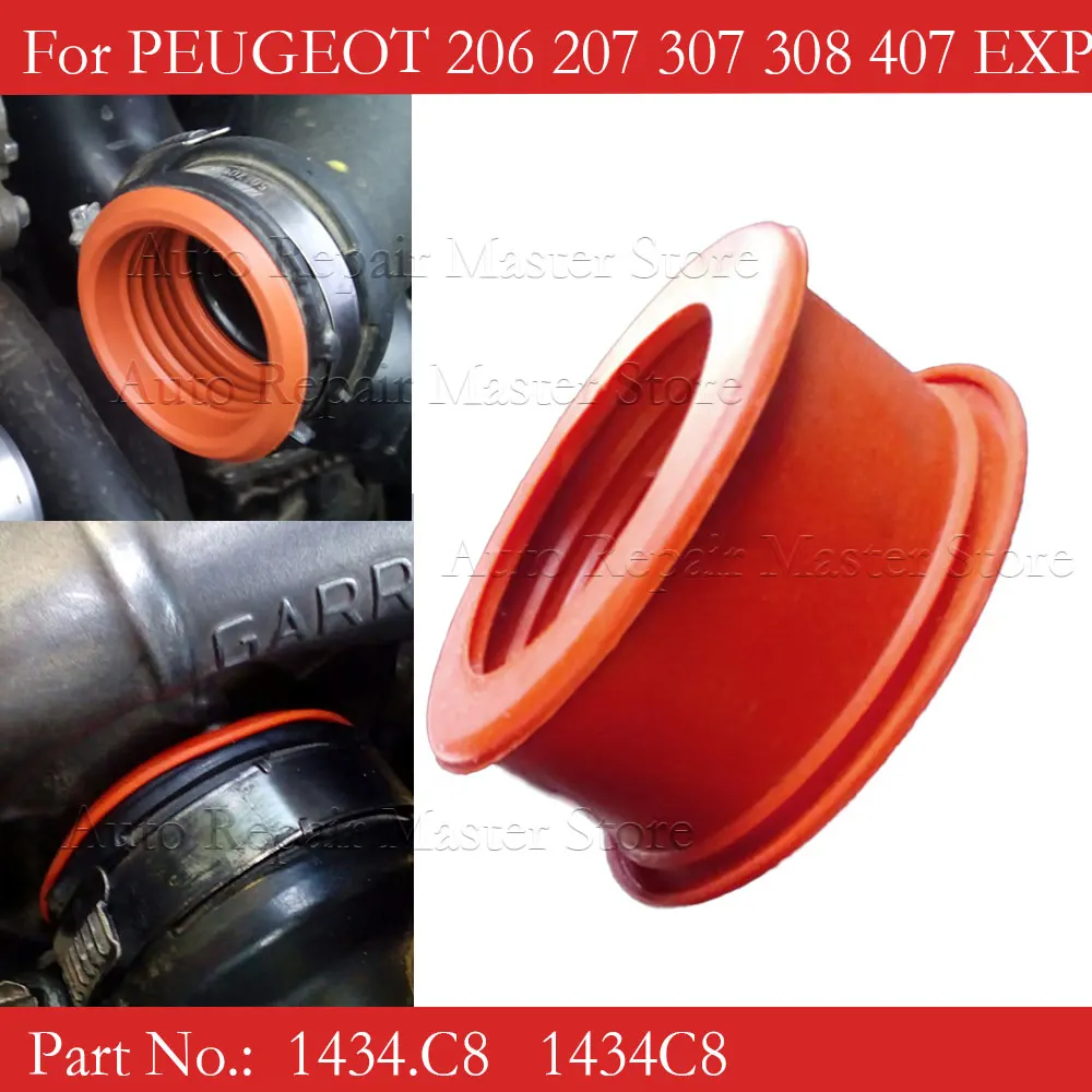 Manguito turbo 1434C8 para Peugeot 206 1.6 HDI - imagen 2