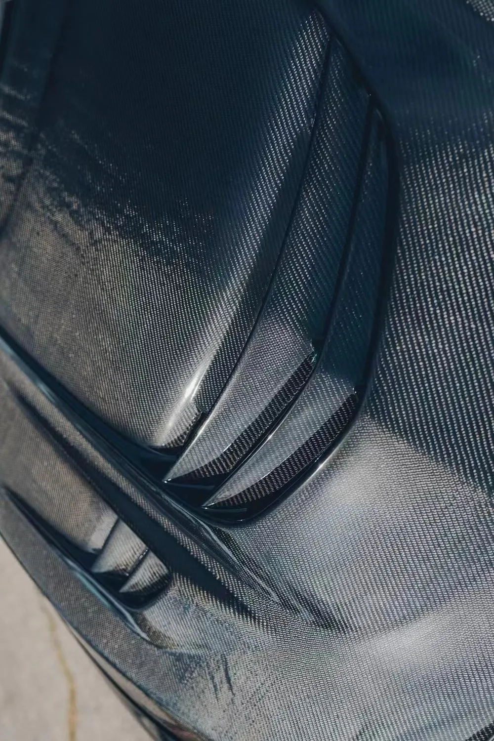 MRD Capó de carbono Demon Style V5 para Infiniti Q50 Q60