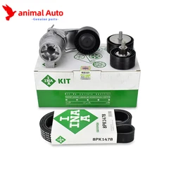 INA 11288604266 Kit polea tensora correa - BMW 335i 535i N55