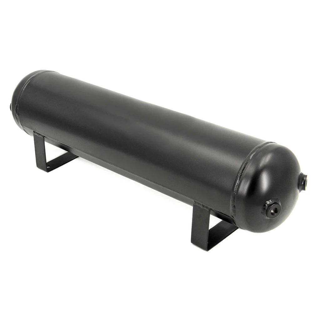 Tanque de aire de aluminio 5 galones 1/4 NPT para suspensión neumática - imagen 3