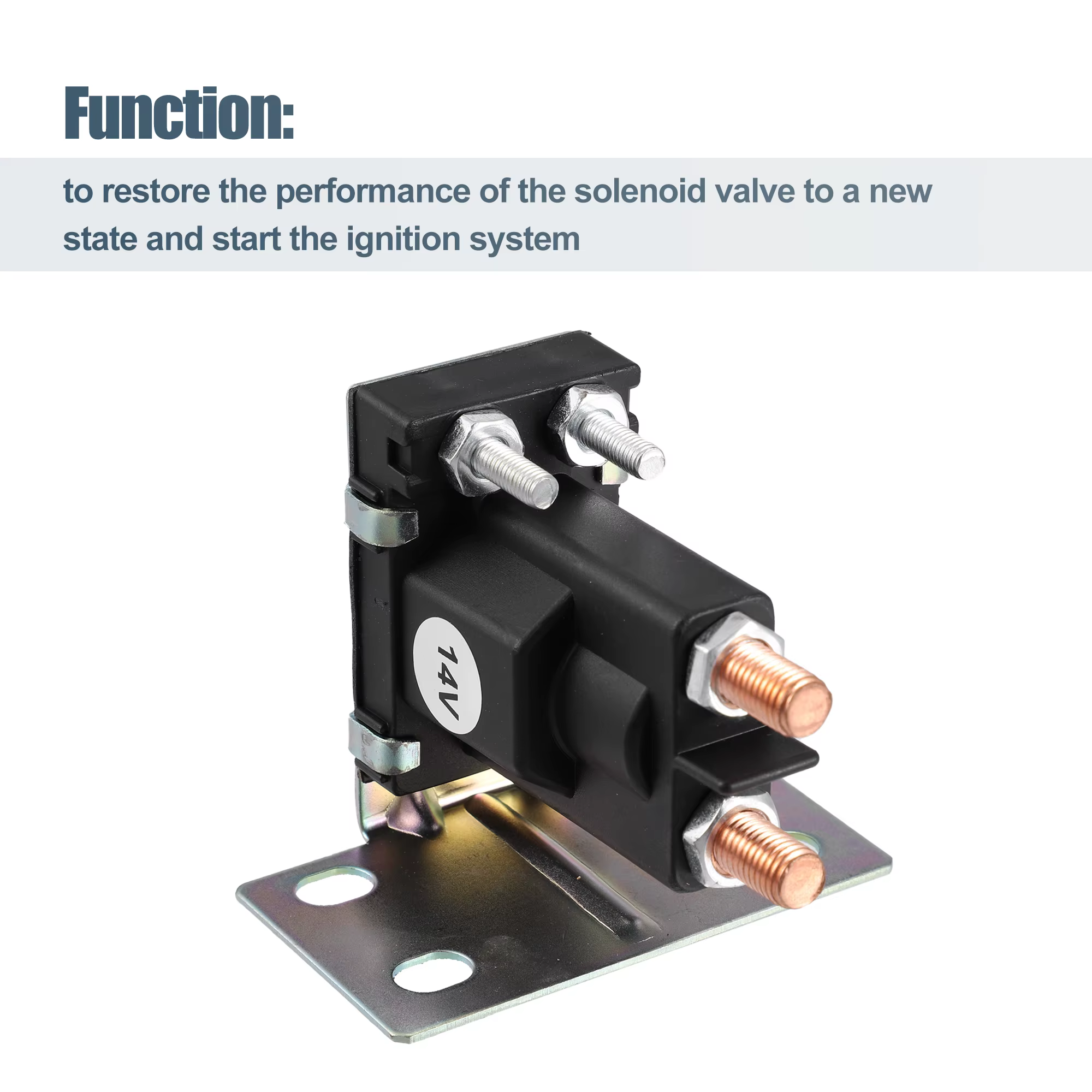 X Autohaux-carrito de Golf de 14V, 200A, para EZGO TXT, Gas, 1994-Up, reemplaza 27153-G01, 27153G01, 612813 - imagen 5