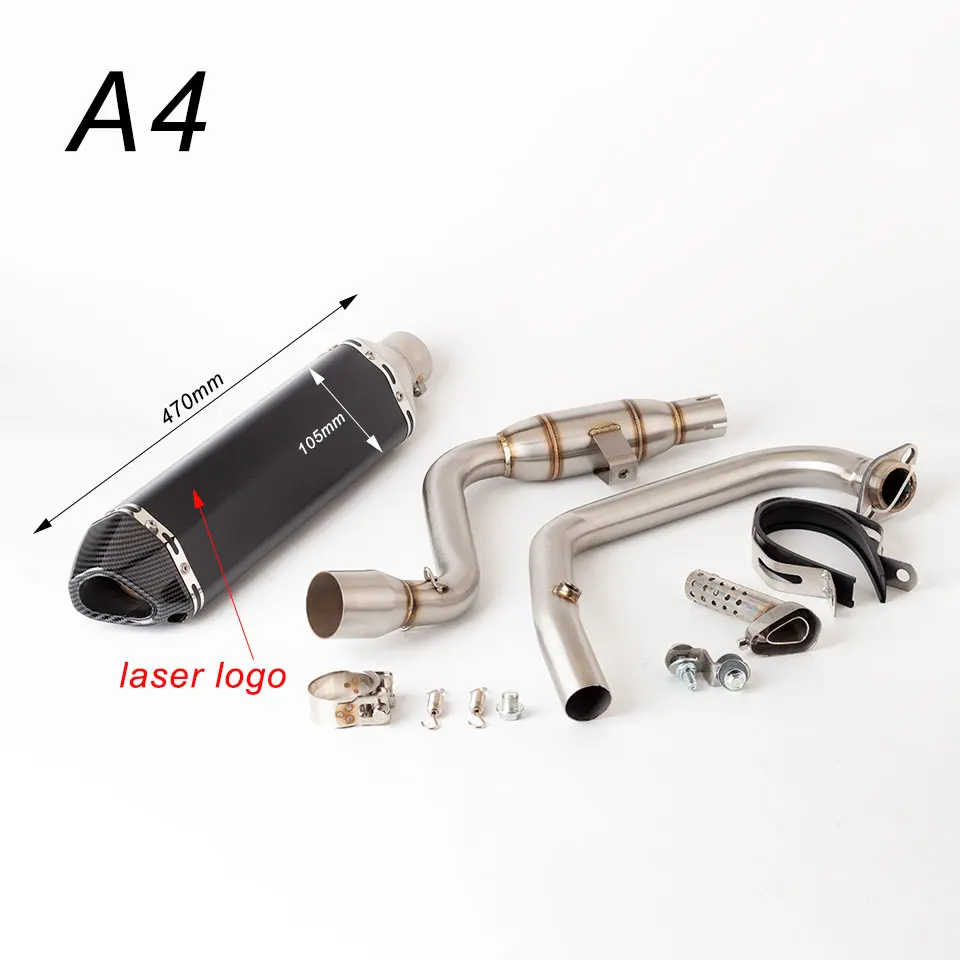 Escape para Suzuki Gixxer 155/GSX150F con silenciador y DB Killer - imagen 4