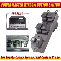 84820-AA070 Interruptor elevalunas izquierdo – Toyota Corolla/Camry