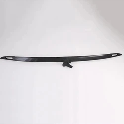 Patrón de fibra de carbono embellecedor de puerta trasera tira de maletero para Tesla modelo X S Kit de carrocería modificado embellecedor accesorios de coche