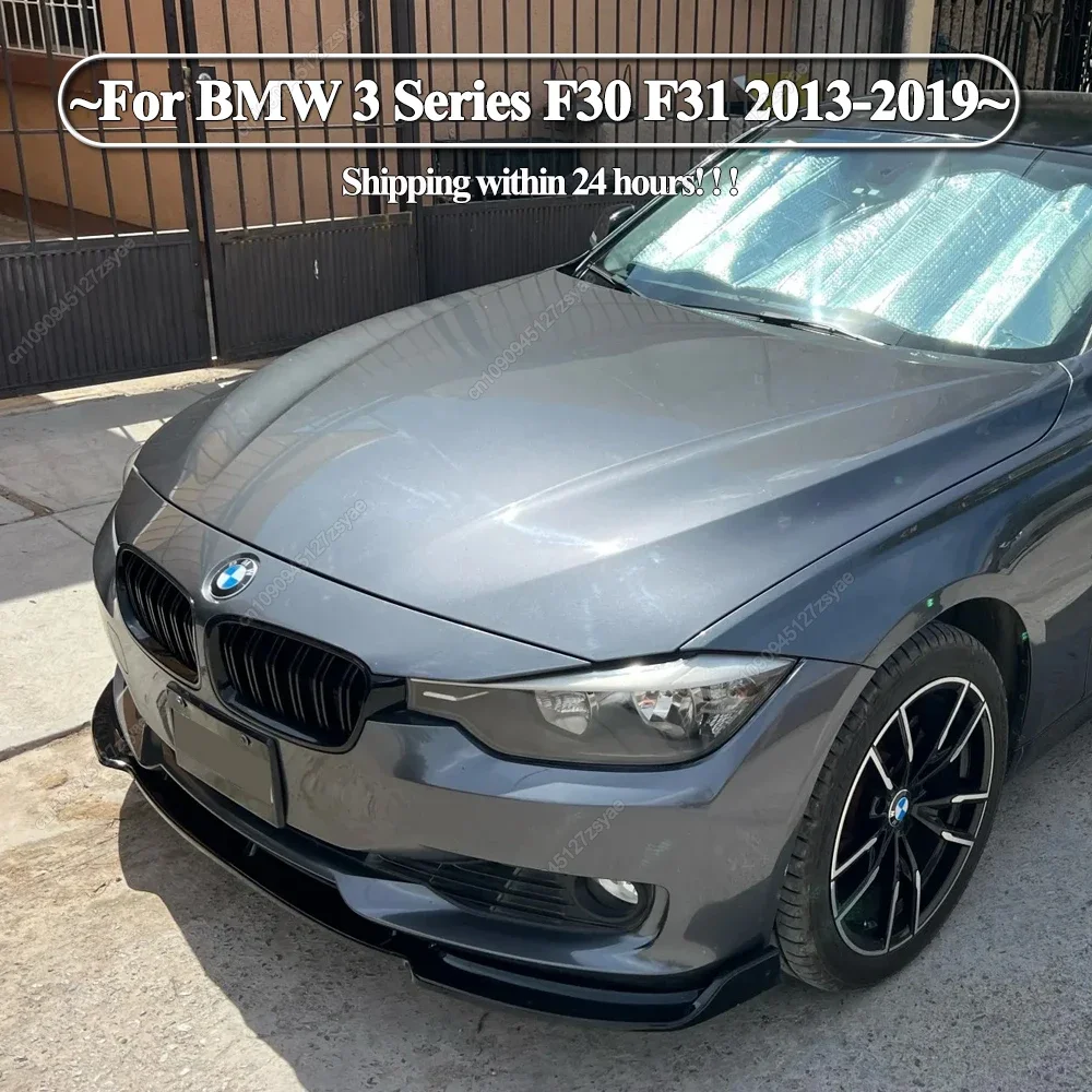 Divisor parachoques delantero ABS con canards - BMW Serie 3 F30 F31 2013-2019
