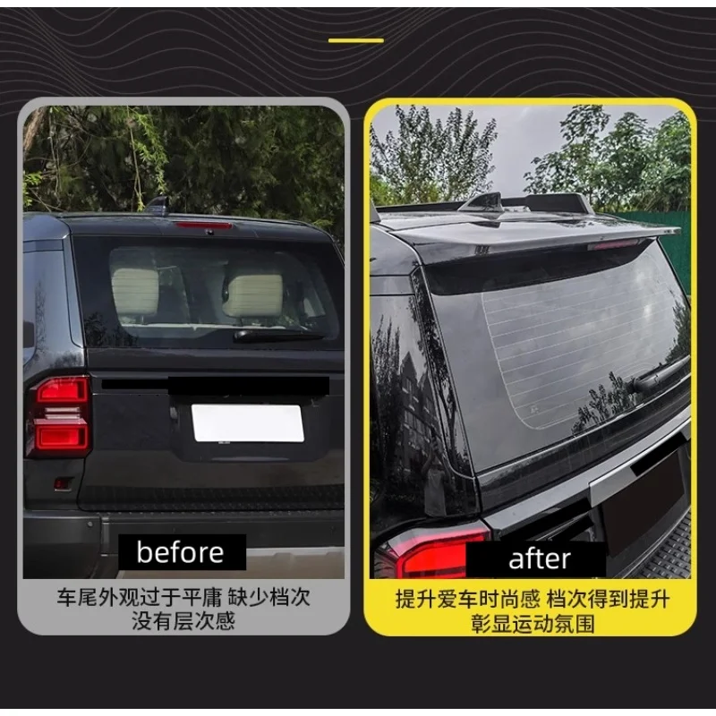 Alerón trasero techo Toyota Prado LC250 2024-2025 - imagen 4