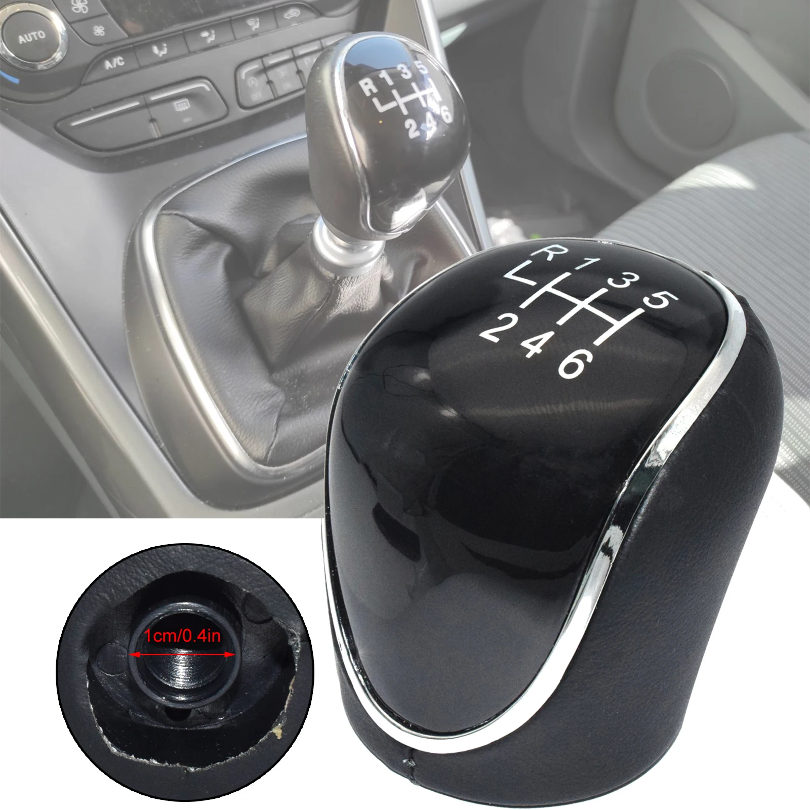 Pomo de cambio 6+R Ford Mondeo MK4 BA7 y Kuga I