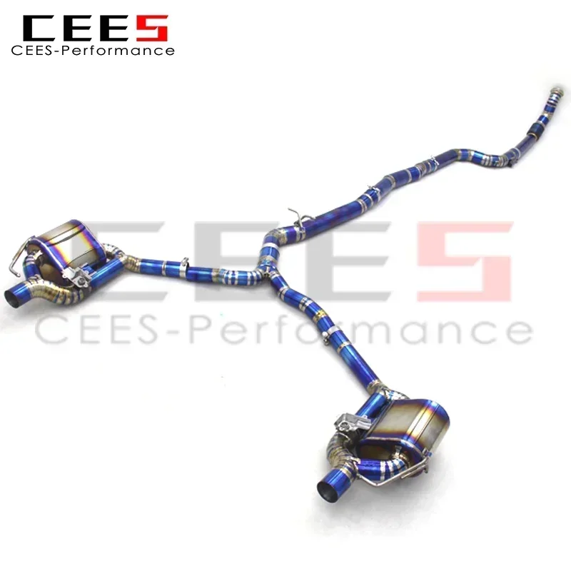 Sistema de escape catback con válvula Cees – Mercedes-Benz E53 AMG W213 3.0 T - imagen 3
