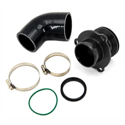 Silenciador de salida turbo K03 negro para VW Audi 1.8/2.0 TFSI