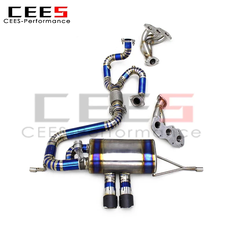 CEES Sistema de escape completo para Lotus Exige V6 3.5 T