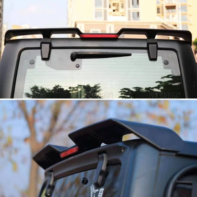 Alerón de techo Jeep Wrangler JK JL 2018-2024 luz freno integrada - imagen 2