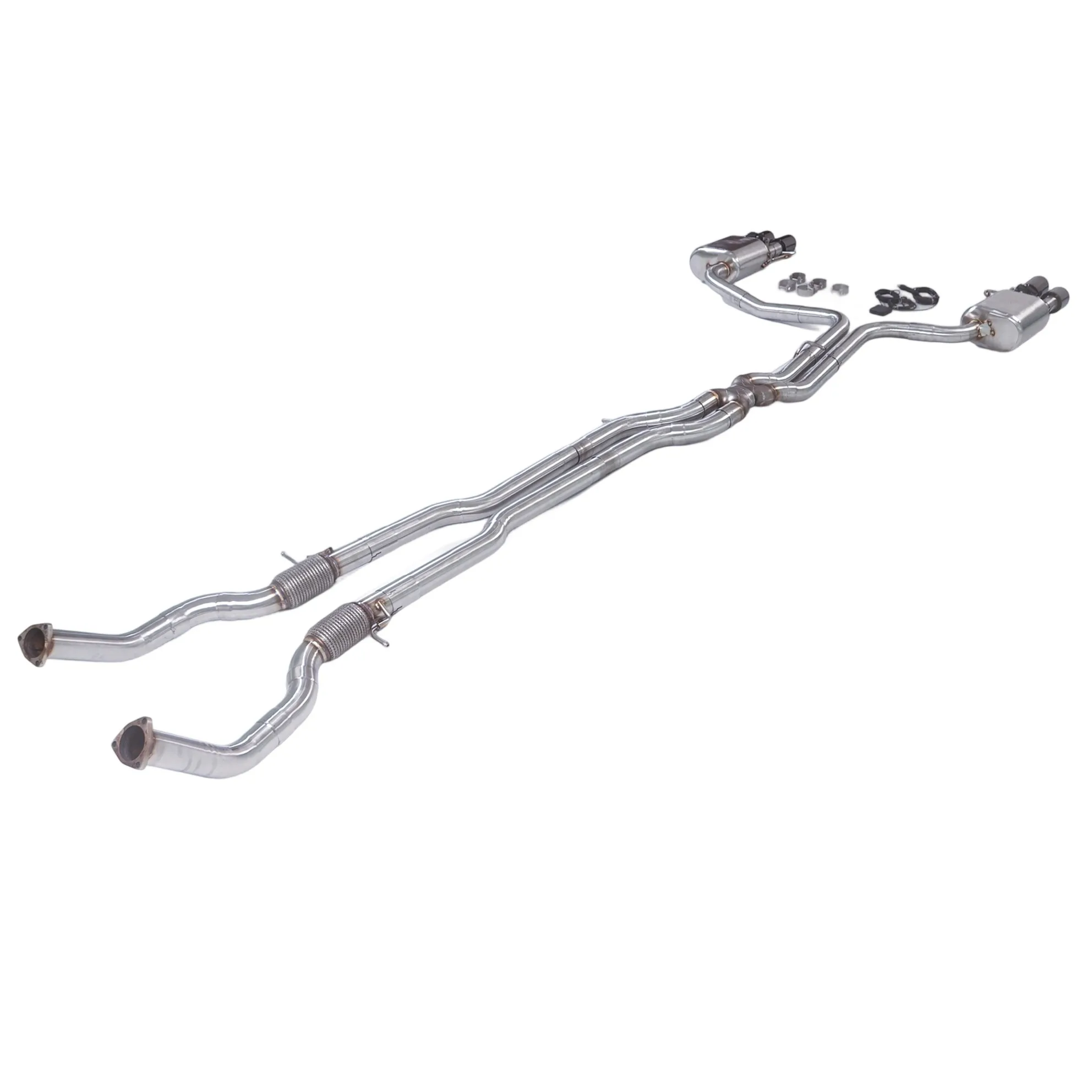 GFC Silenciador catback para Audi S8 D4 4.0 TFSI quattro V8 - imagen 4