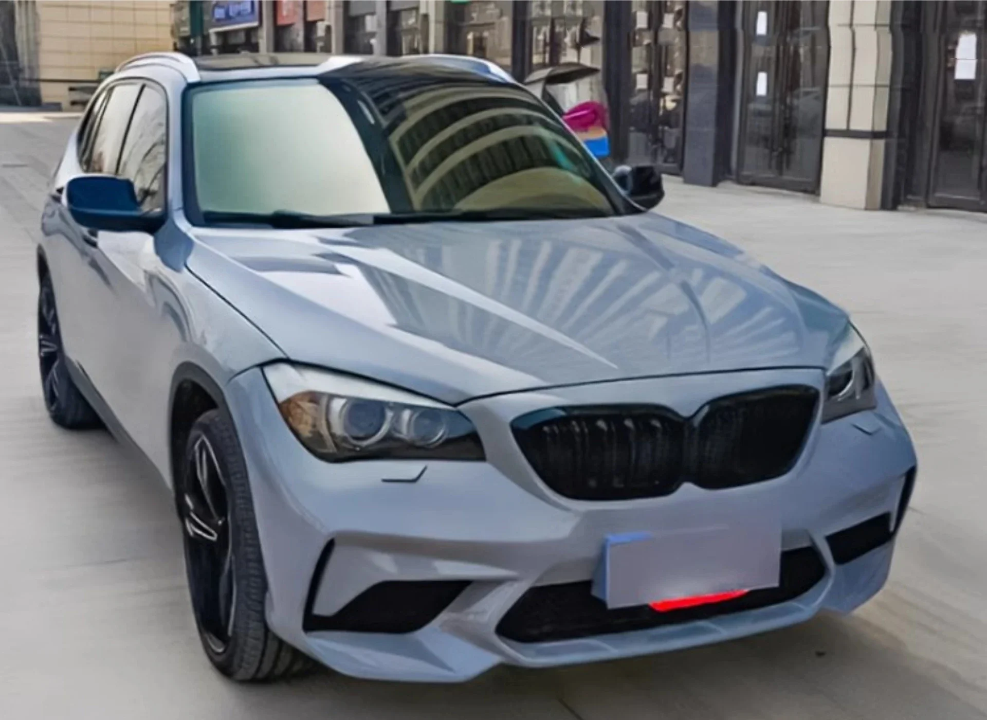 Rejilla de parachoques BMW X1 E84 2009-2015 sin pintar estilo M2C - imagen 4