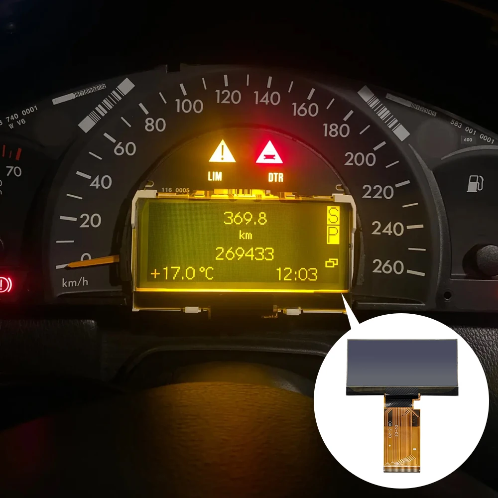 Pantalla LCD tablero Mercedes Clase C W203 y Clase G W463 2000-2007 - imagen 4