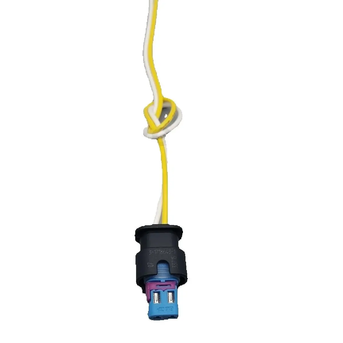 Shhworldsea 3-1718643-1 Conector impermeable hembra 2 pines 1,2 mm
