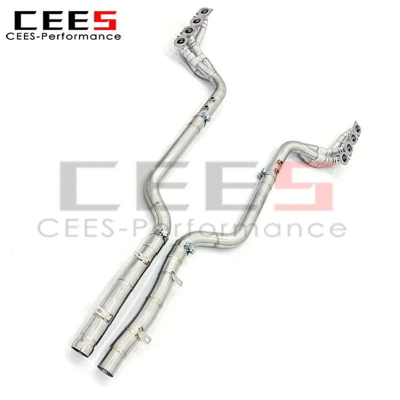 Tubo de bajada de escape CEES – Mercedes-Benz C63 AMG W204 6.2 V8 - imagen 4