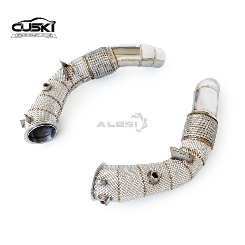 Escape BMW M6 F12 F13 S63 acero inoxidable 2012-2018 - imagen 2