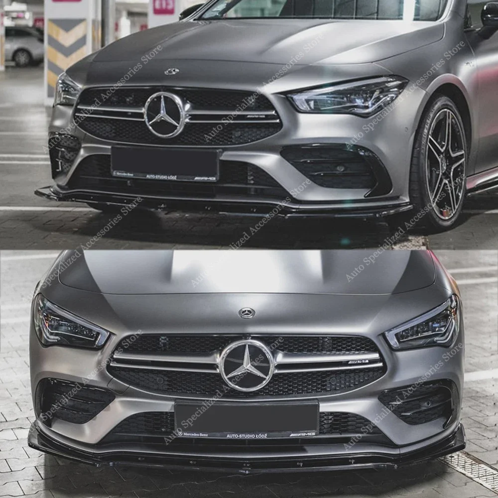 Parachoques delantero AMG con difusor para Mercedes CLA C118 2019-2023 - imagen 2