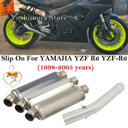Escape silencioso Yoshimura para Yamaha YZF-R6 1998-2005