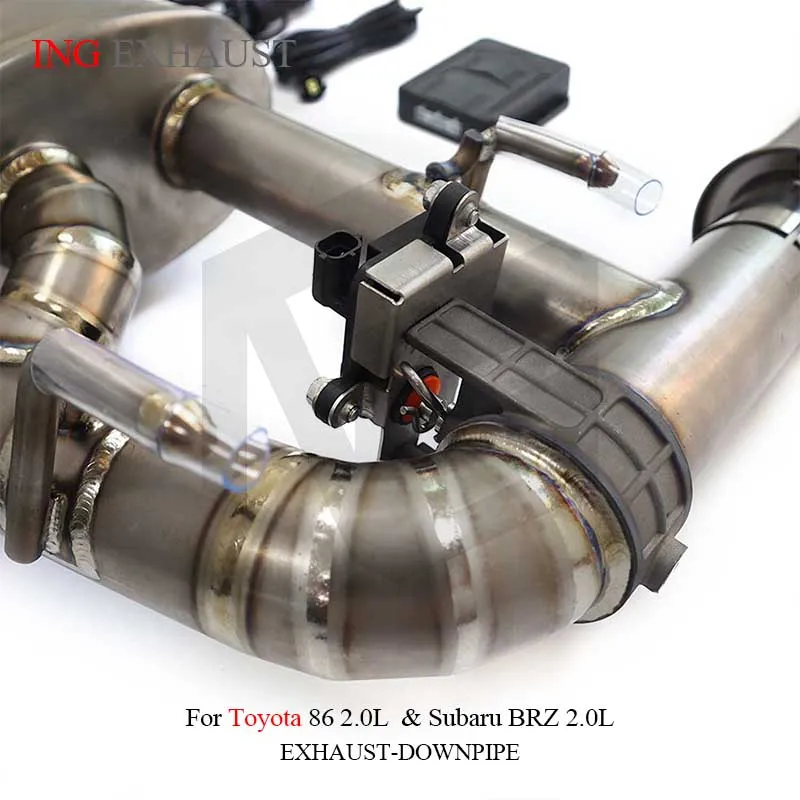 Escape de titanio ING para Toyota 86 y Subaru BRZ 2.0 - imagen 3