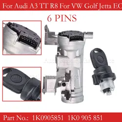 1K0 905 851 Interruptor de arranque y bloqueo de dirección para Audi A3