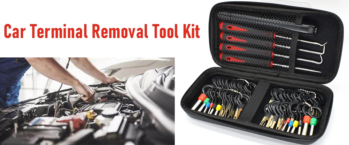Kit de extracción de terminales y herramientas para arneses
