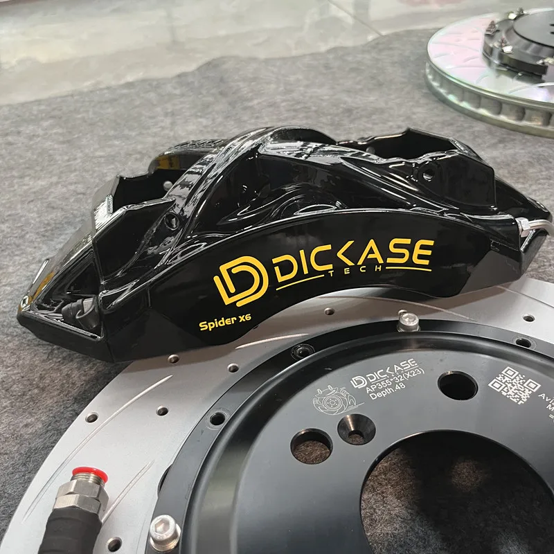 Kit pinzas de freno Dickass aluminio para Audi Q5 A6 C7 A4 B8 A3 8P - imagen 2
