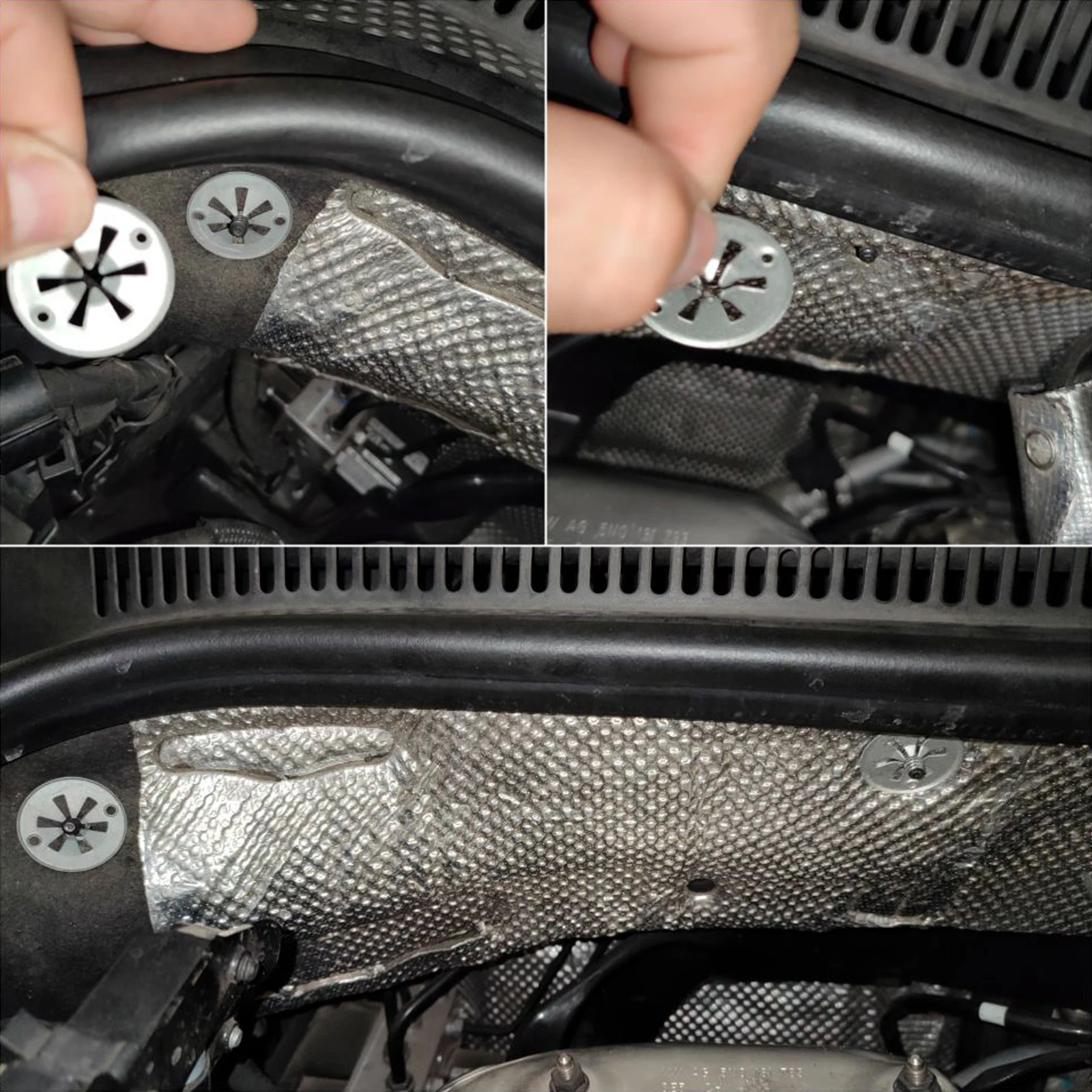 Clips de aislante de capó para VW Audi Seat Skoda - imagen 5