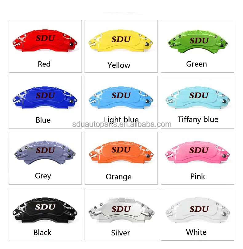 Opciones de colores para pinzas de freno