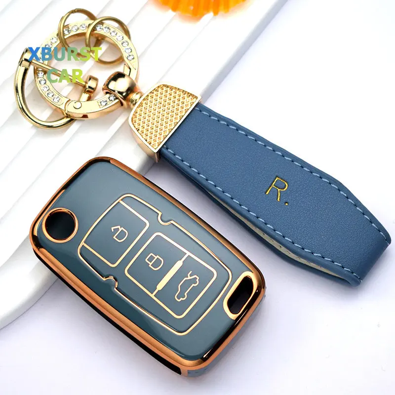 Funda para mando a distancia Geely Emgrand EU7 - carcasa plegable