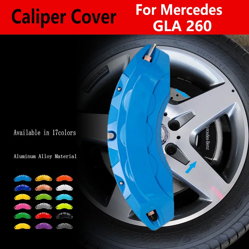 Cubiertas de pinza de freno de aluminio para Mercedes GLA 260
