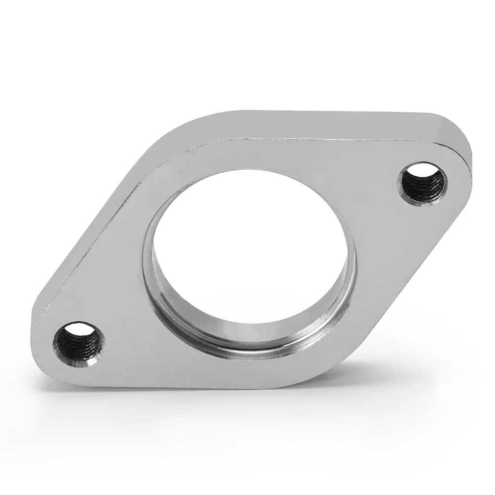 Tubo Wastegate WLR Racing 38mm Acero Inox Brida 2 Pernos - imagen 3