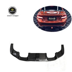 Difusor alerón trasero fibra de carbono LED BMW M2 F87 Competition