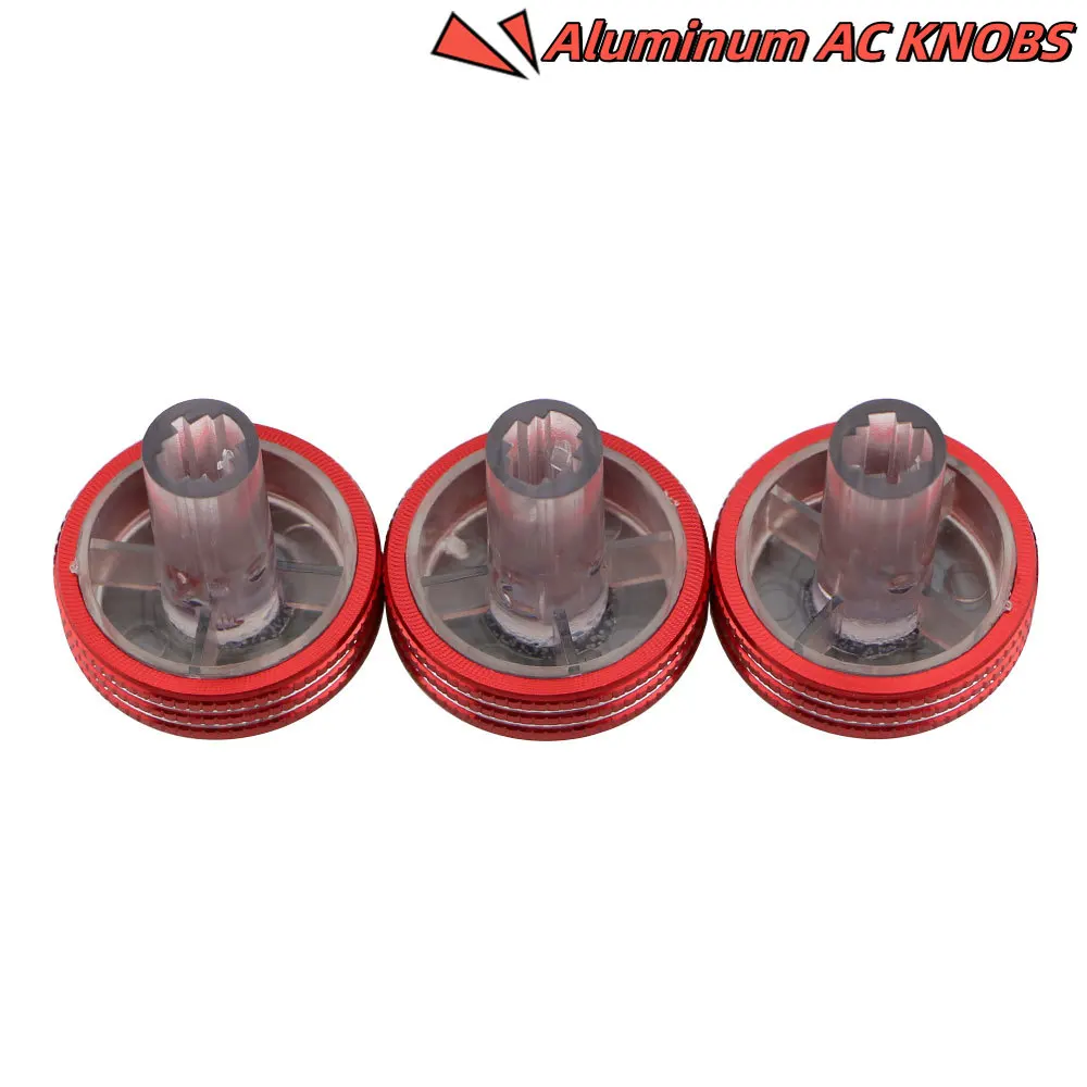 Perilla aire acondicionado Honda Fit aluminio 2002-2010 - imagen 3