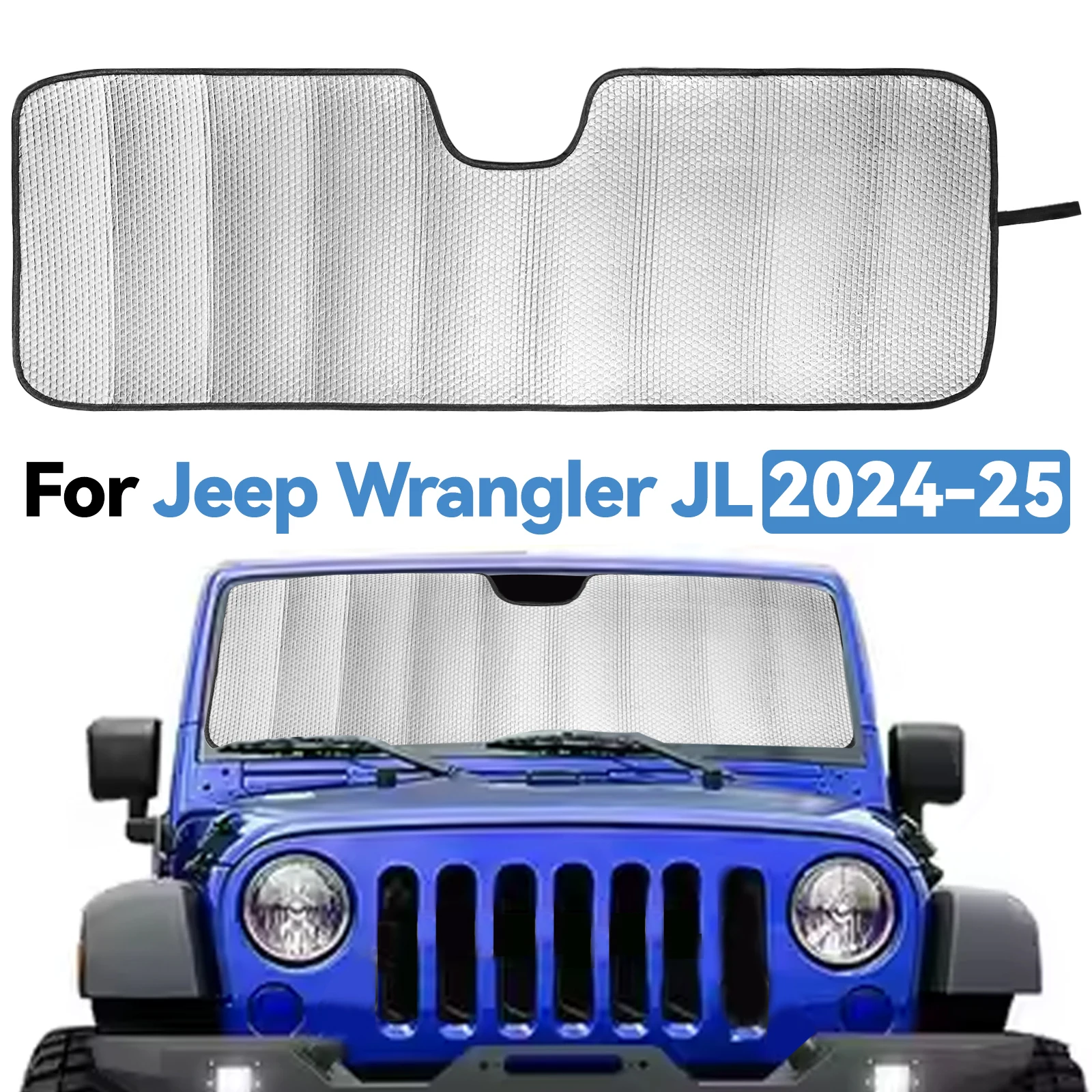 Parasol plegable parabrisas Jeep Wrangler JL 2024-2025