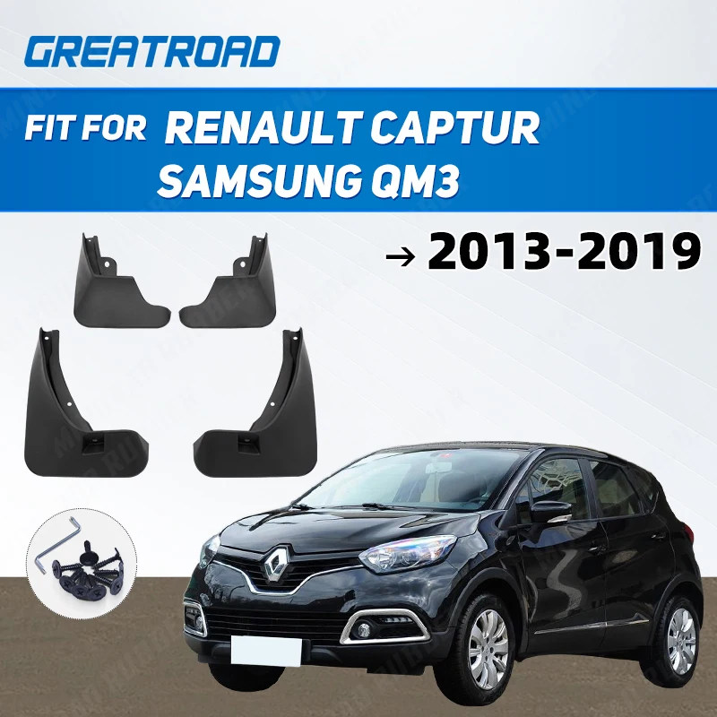Guardabarros protector contra salpicaduras Renault Captur QM3