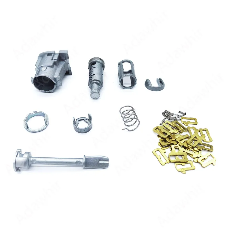 Vista frontal del kit de reparación