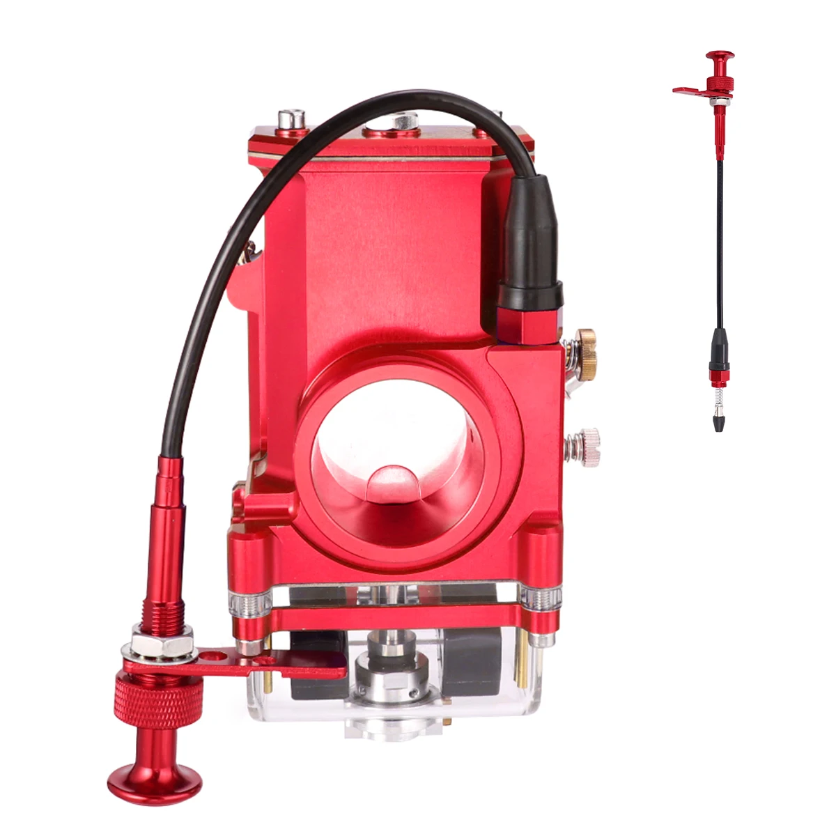 Cable de estrangulador Lectron push/pull ZS Racing CNC carburador - imagen 5
