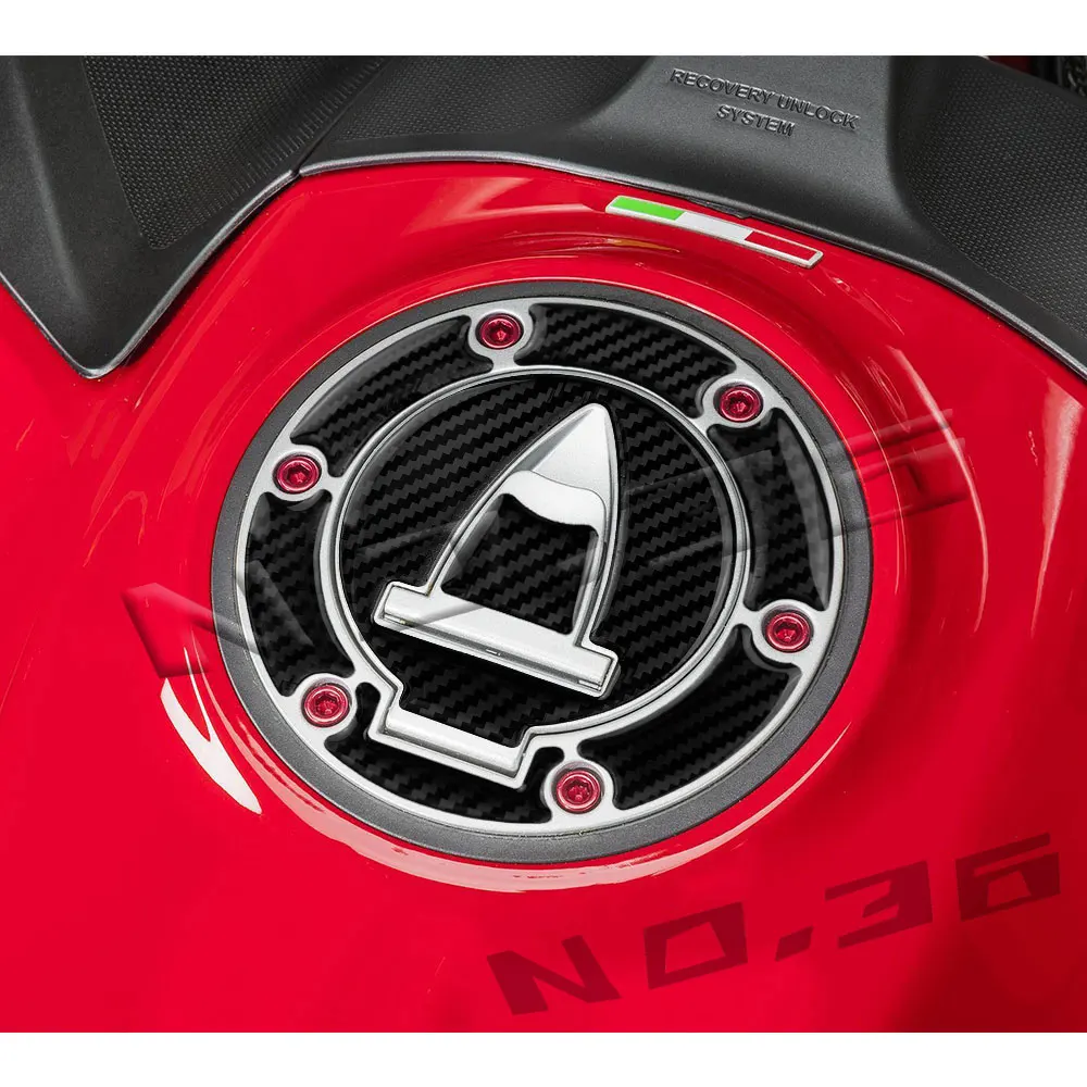 Protector tapa depósito carbono Ducati Multistrada 950/1260 - imagen 3