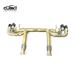Kit escape trasero titanio alto rendimiento Chevrolet Corvette C8 2019-2023
