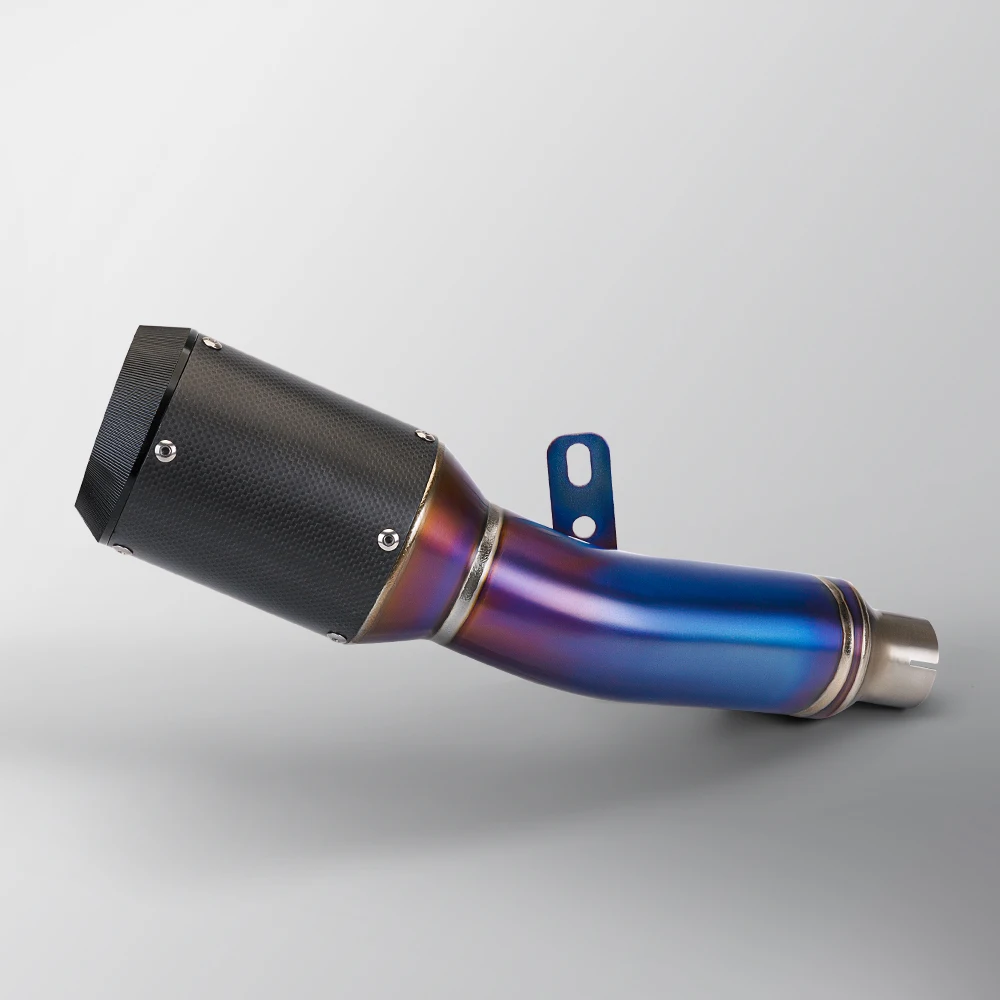 Silencioso de escape Slip-On de titanio y carbono para Yamaha YZF-R6 - imagen 2